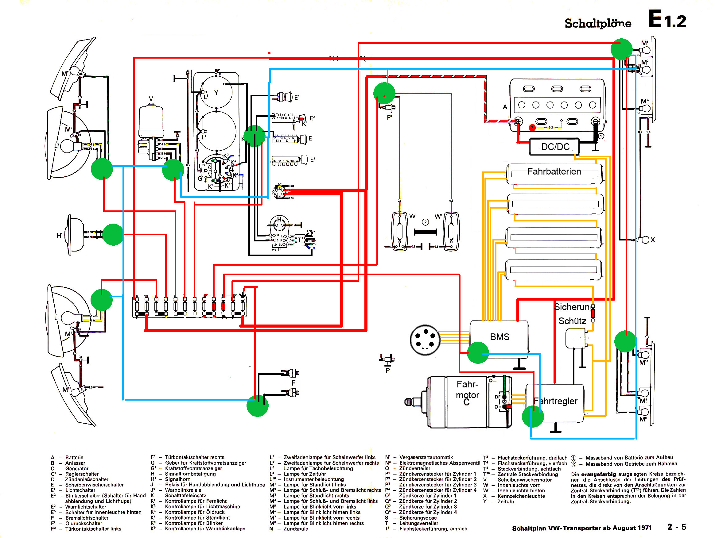 Schaltplan Vw T2a - Wiring Diagram